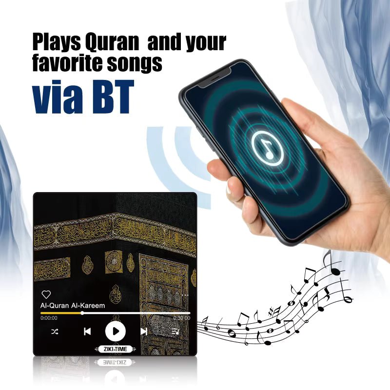Full Quran Fridge Magnet Speaker | Type C charging | Remote | Bluetooth | 114 Surah Audio | Surah Baqarah | Islamic Gift - Image 6